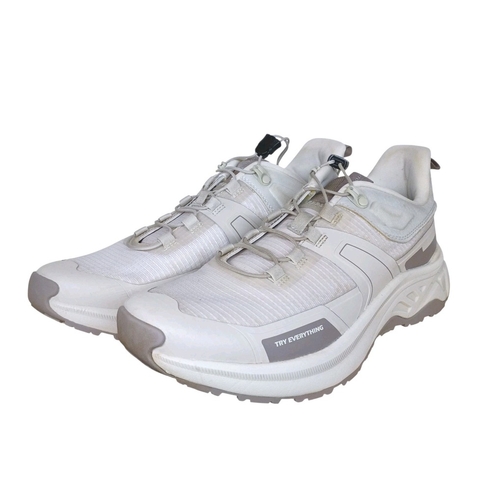 NORTIV 8 Women's Lightweight Hiking Shoes Khaki Gray Size 10 SNHS239W‎